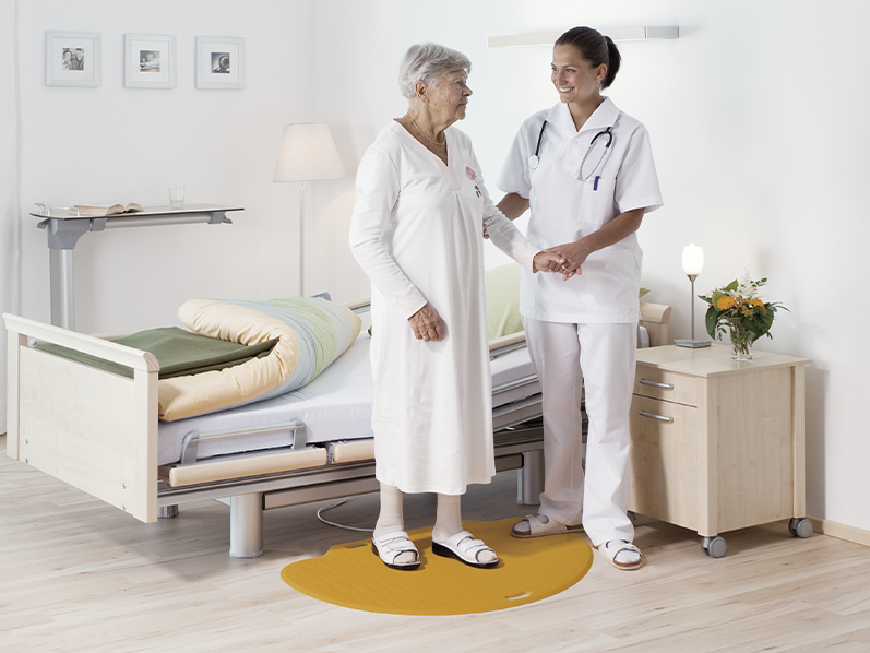 Sensoren für Pflege & Gesundheitswesen