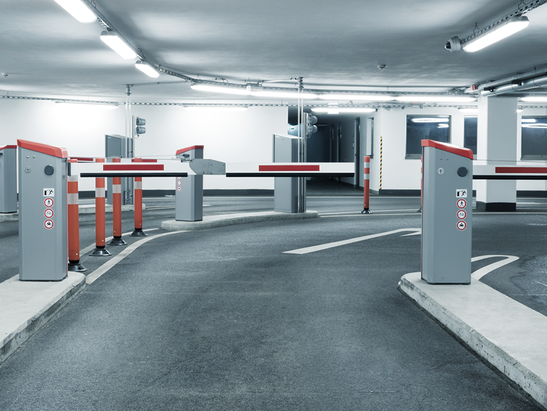 Sensoren für Parksysteme und Schranken